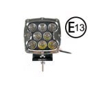80W LED Zusatz Fernscheinwerfer 60° 5" chrome...