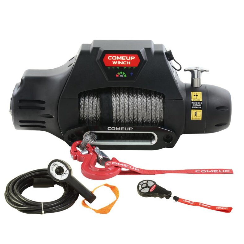 ComeUp winch Seal Gen2i 4.3t plastic rope radio 12v