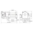 ComeUp winch Wolf 5.4t worm gear 24v
