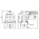 ComeUp hoisting winch cwl-80 230v