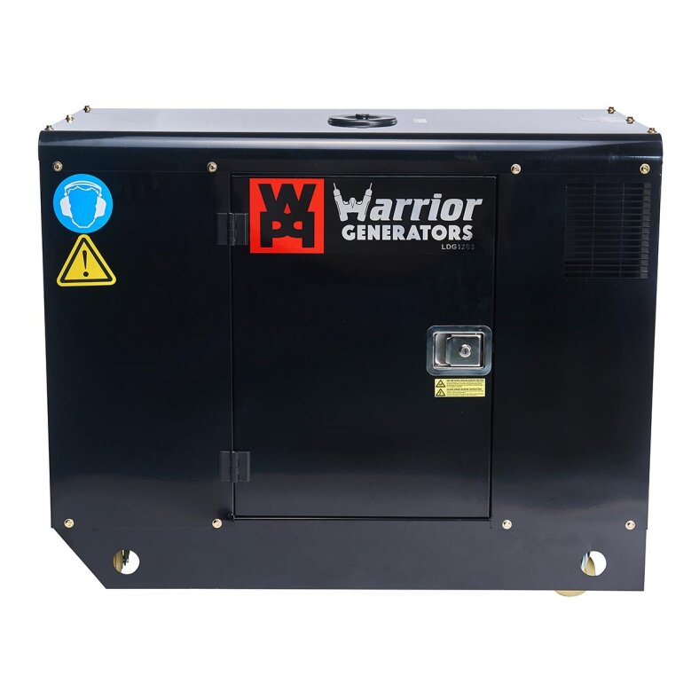 WARRIOR 12.5 KVA SILENT DIESEL GENERATOR 3 PHASE