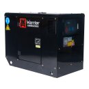 WARRIOR 12.5 KVA SILENT DIESEL GENERATOR 3 PHASE