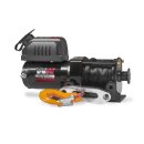 atv/utv quad electric winch warrior ninja 2000lb a 907 kg 12 v plastic rope