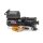 ATV/UTV Quad Electric winch Warrior NINJA 2000LB 907 kg 12 V synthetic rope