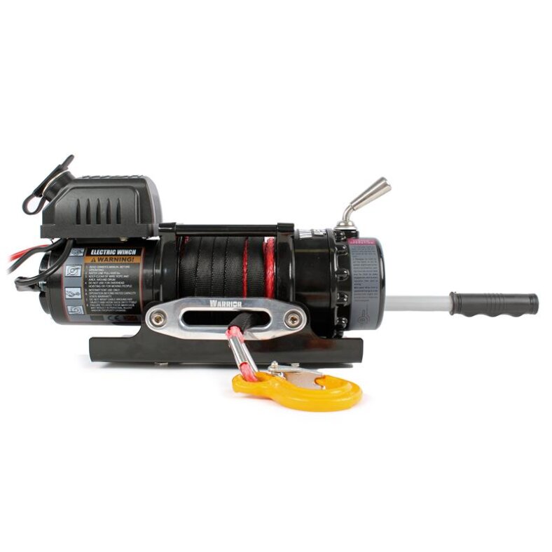 Cable winch system trailer ahk ninja 4500 2 t plastic cable 12v incl. quick release fastener