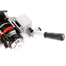 Cable winch system trailer ahk ninja 4500 2 t plastic cable 12v incl. quick release fastener