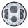 HL7-2 7 Zoll Bi-LED chrom - Hauptscheinwerfer E-Zulassung
