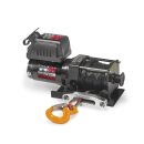 atv/utv quad electric winch warrior ninja 2000lb a 907 kg 24 v plastic rope