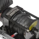 Bootswinde Elektrisch Seilwinde Boot Trailer Anhänger Warrior NINJA 2000LB A 907 kg 12 V Kunststoffseil