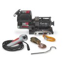 Bootswinde Elektrisch Seilwinde Boot Trailer Anhänger Warrior NINJA 2000LB A 907 kg 12 V Kunststoffseil