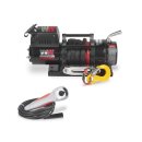 atv/utv quad electric winch warrior ninja 4500lb 2 ton 12 v plastic rope