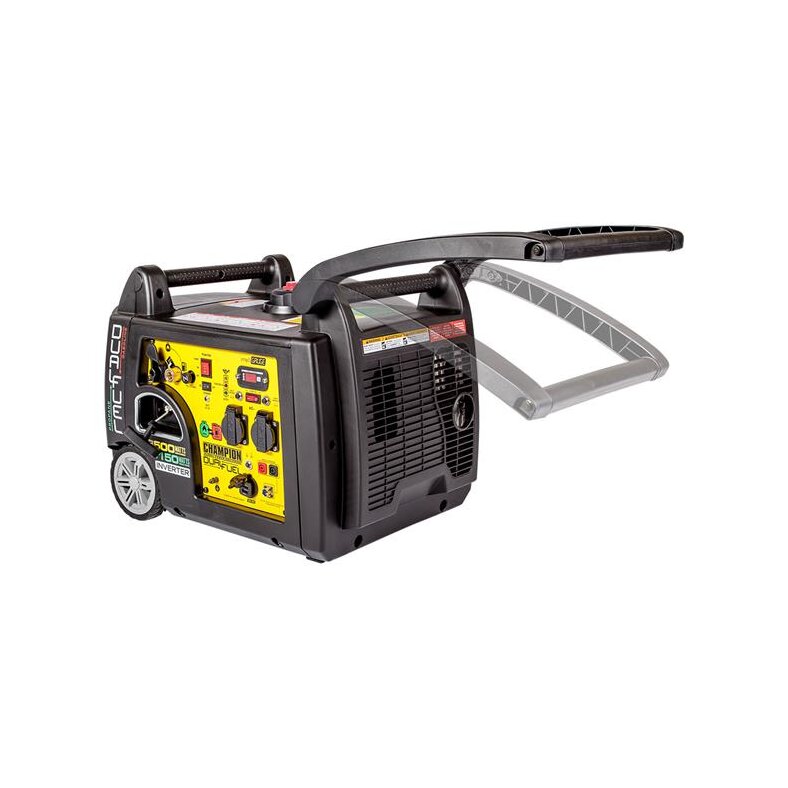Champion Dual Fuel Inverter 3500W Benzin 3150W Gas Stromerzeuger mit E-Start 230V EU