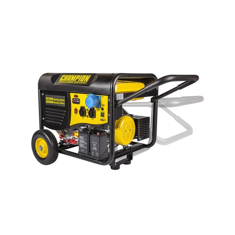 CHAMPION 5500 WATT PETROL GENERATOR WITH REMOTE START (220V EURO)