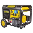 Champion 6250 Watt Benzin Generator Notstromaggregat Stromerzeuger mit Funkstart 230V EU