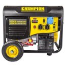 Champion 6250 watt gasoline generator emergency generator with radio start 230v eu