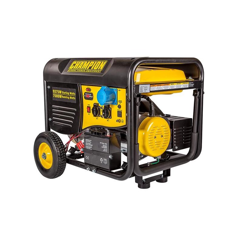 Champion 9000 watt gasoline generator emergency generator with radio start 230v eu