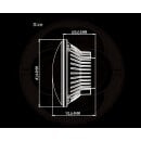 led headlight 5 3/4 inch ece r112
