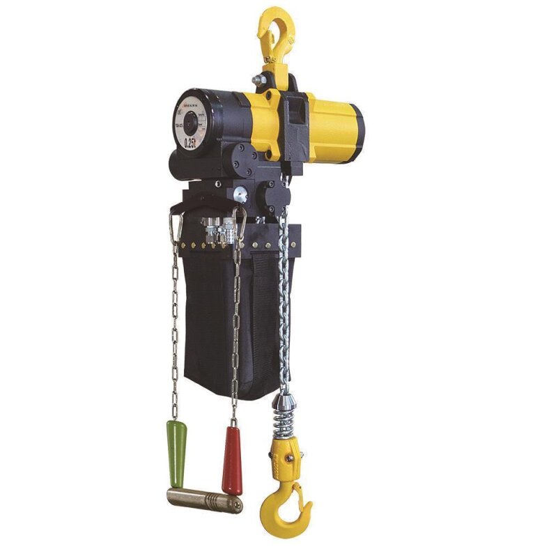 delta air chain hoist atex zone 2 ex ii 3g iiB t3 ex ii 3d t200 0.25t-6.3t