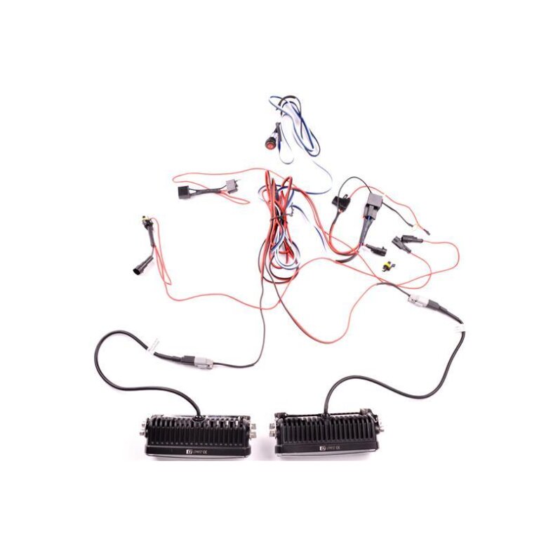 LED Kabelsatz Anschluss für 2 Fernlicht Zusatz Fernscheinwerfer