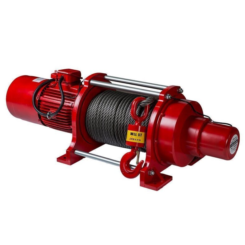 DELTA® Elektrische Seilwinde Typ DPT 400V- 15m/min - 0,3t mit 28m Seil