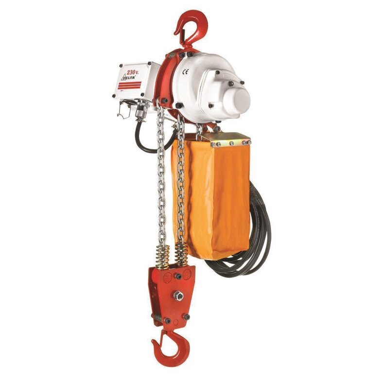 delta electric chain hoist 230 volt with 3 m lifting height 1.0t